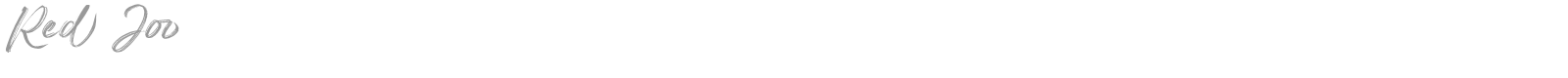 Red Joo font preview